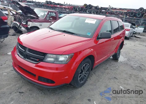 2018 Dodge Journey Se from USA, damaged, VIN 3C4PDCAB5JT517691